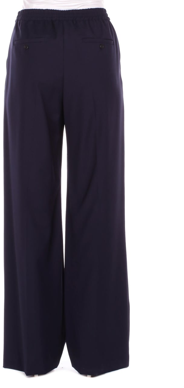 Max Mara WEEKEND MAX MARA TELA PURA LANA NATURAL STRETCH TRAMA E ORDITO UNITA Lichtblauw