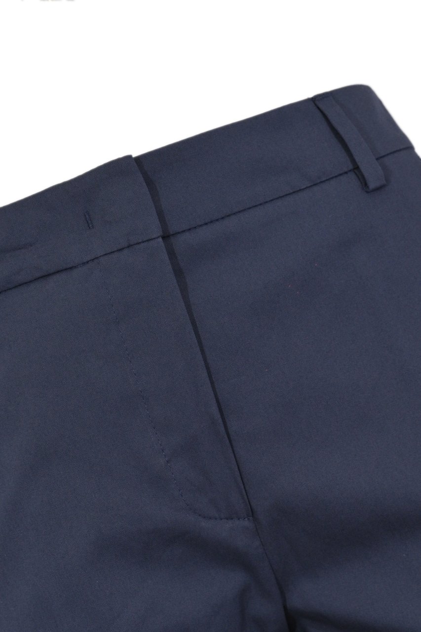 Max Mara Trousers Blue Navy