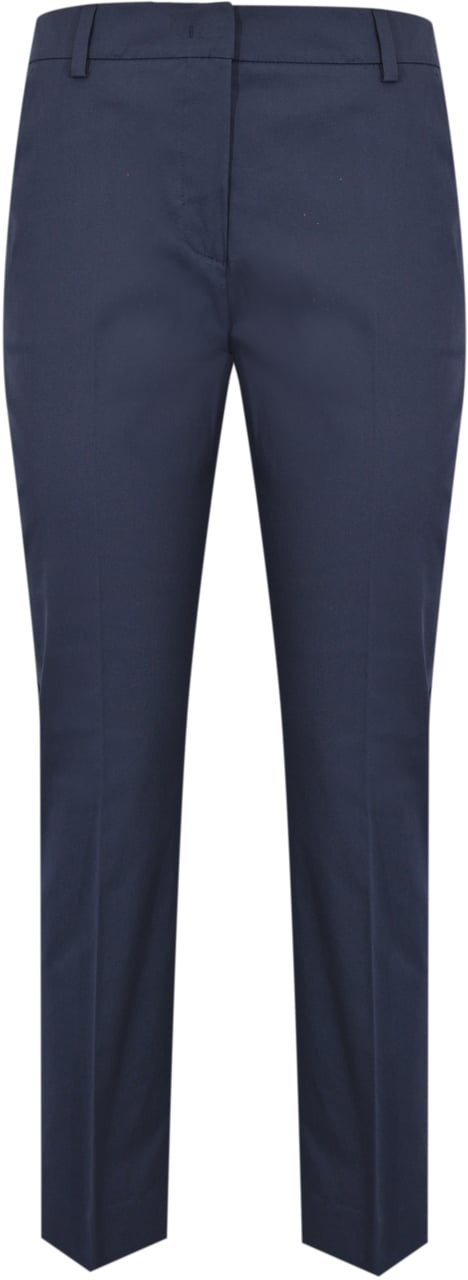 Max Mara Trousers Blue Navy