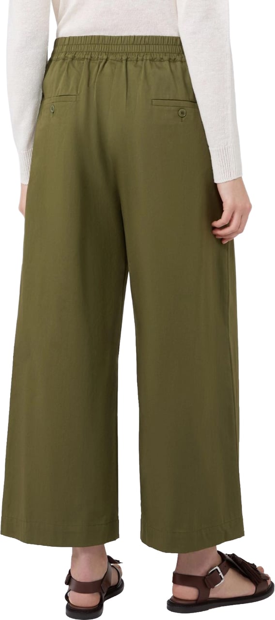 Max Mara Rtw Verde Kaki Donkergroen