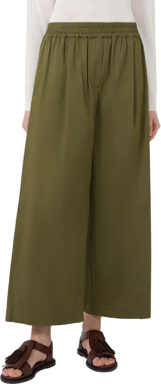 Max Mara Rtw Verde Kaki Donkergroen