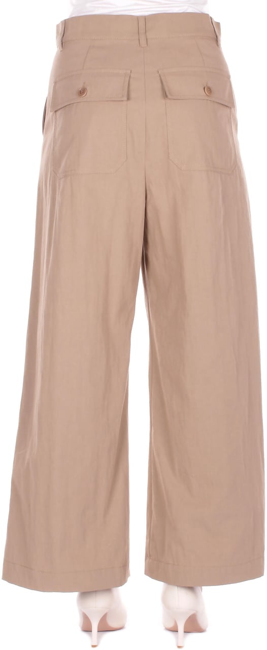 Max Mara Trousers Creta Beige