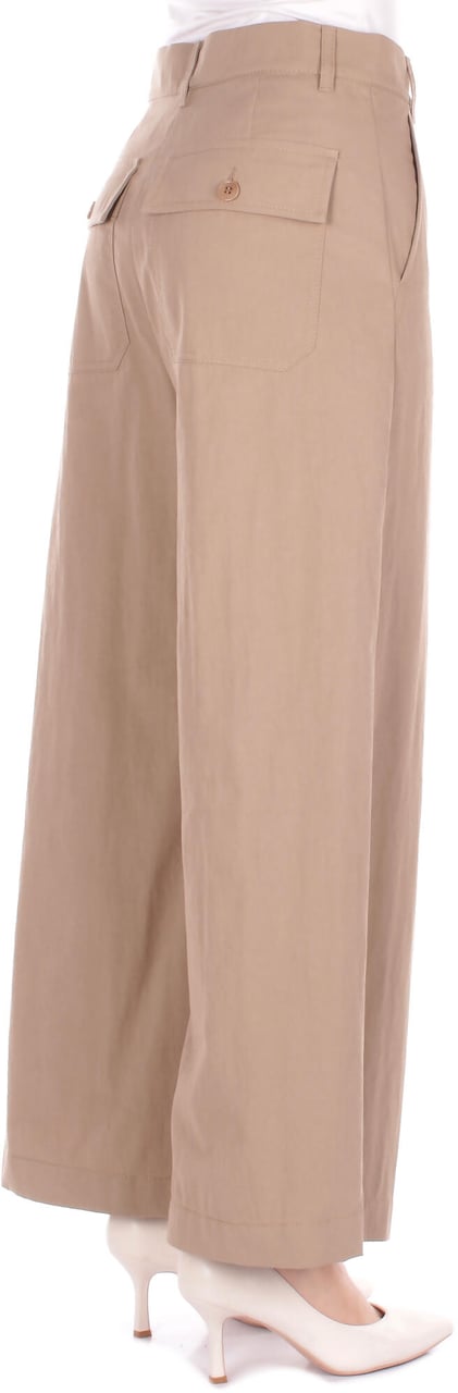 Max Mara Trousers Creta Beige