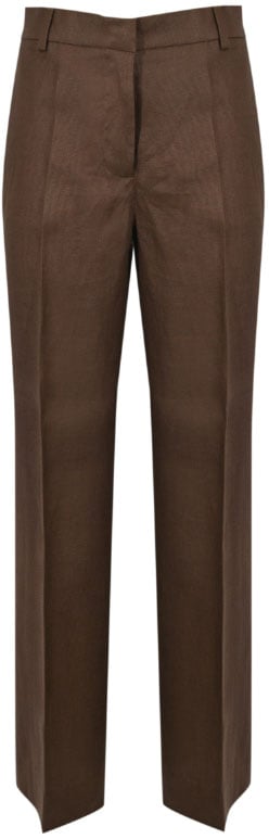Max Mara Trousers Cioccolato Bruin