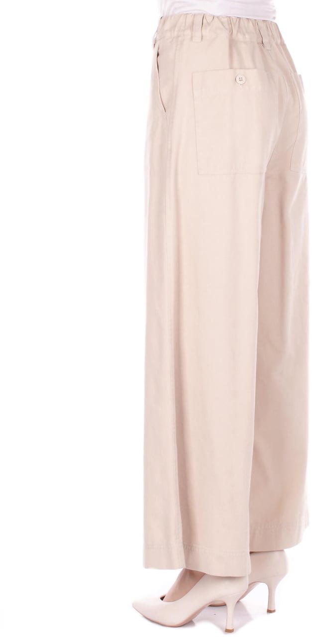 Max Mara Trousers Intonaco Neutraal