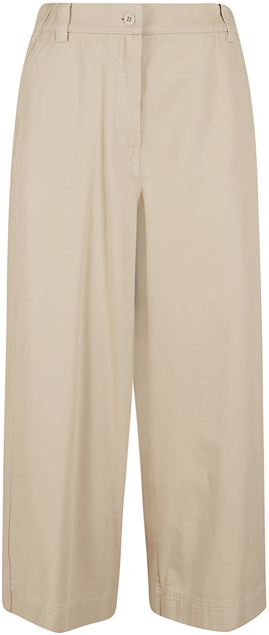 Max Mara WEEKEND MAX MARA DRILL PURO COTONE LAVATO IN CAPO Beige
