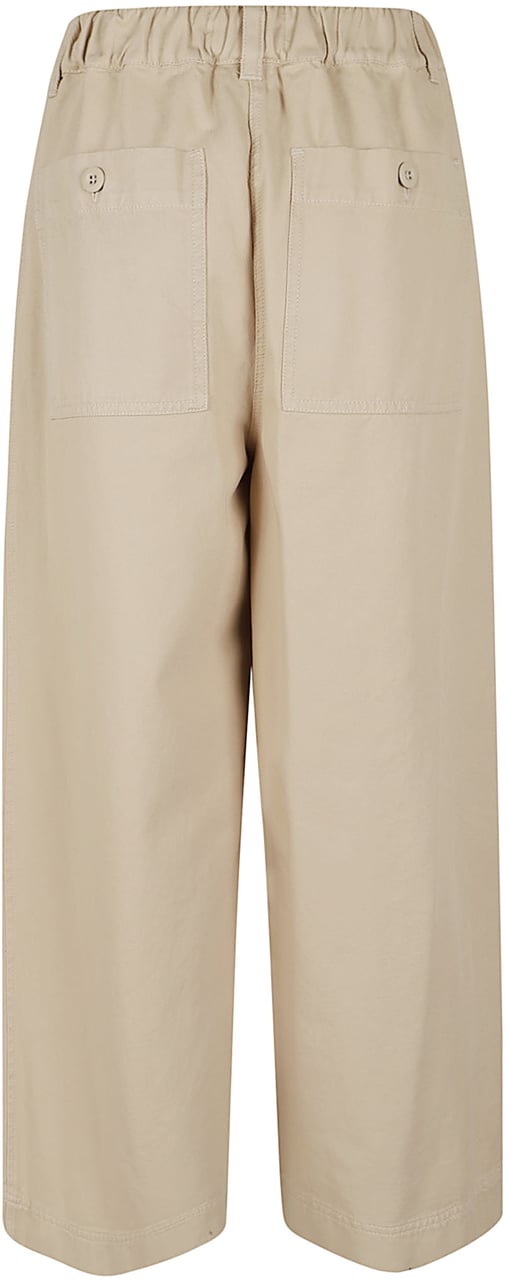 Max Mara WEEKEND MAX MARA DRILL PURO COTONE LAVATO IN CAPO Beige