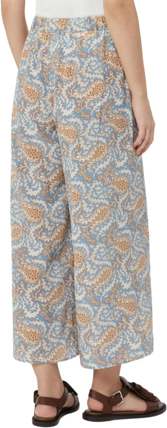 Max Mara Trousers Clear Blue Lichtblauw