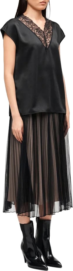 Max Mara Top Nero Zwart