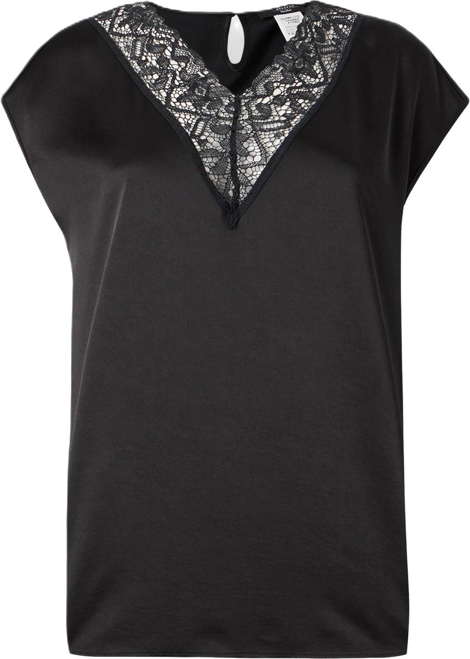 Max Mara Top Nero Zwart