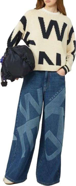 Max Mara Jeans Blue Blauw