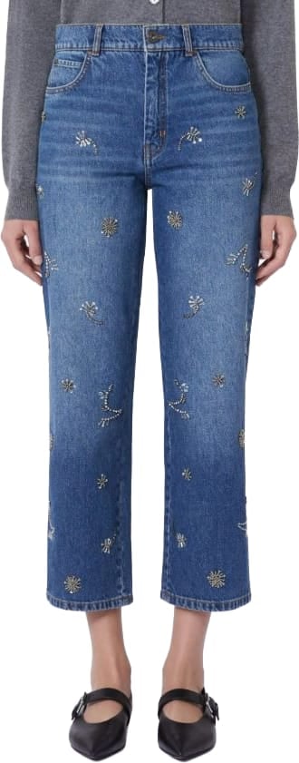 Max Mara Jeans Blue Blauw