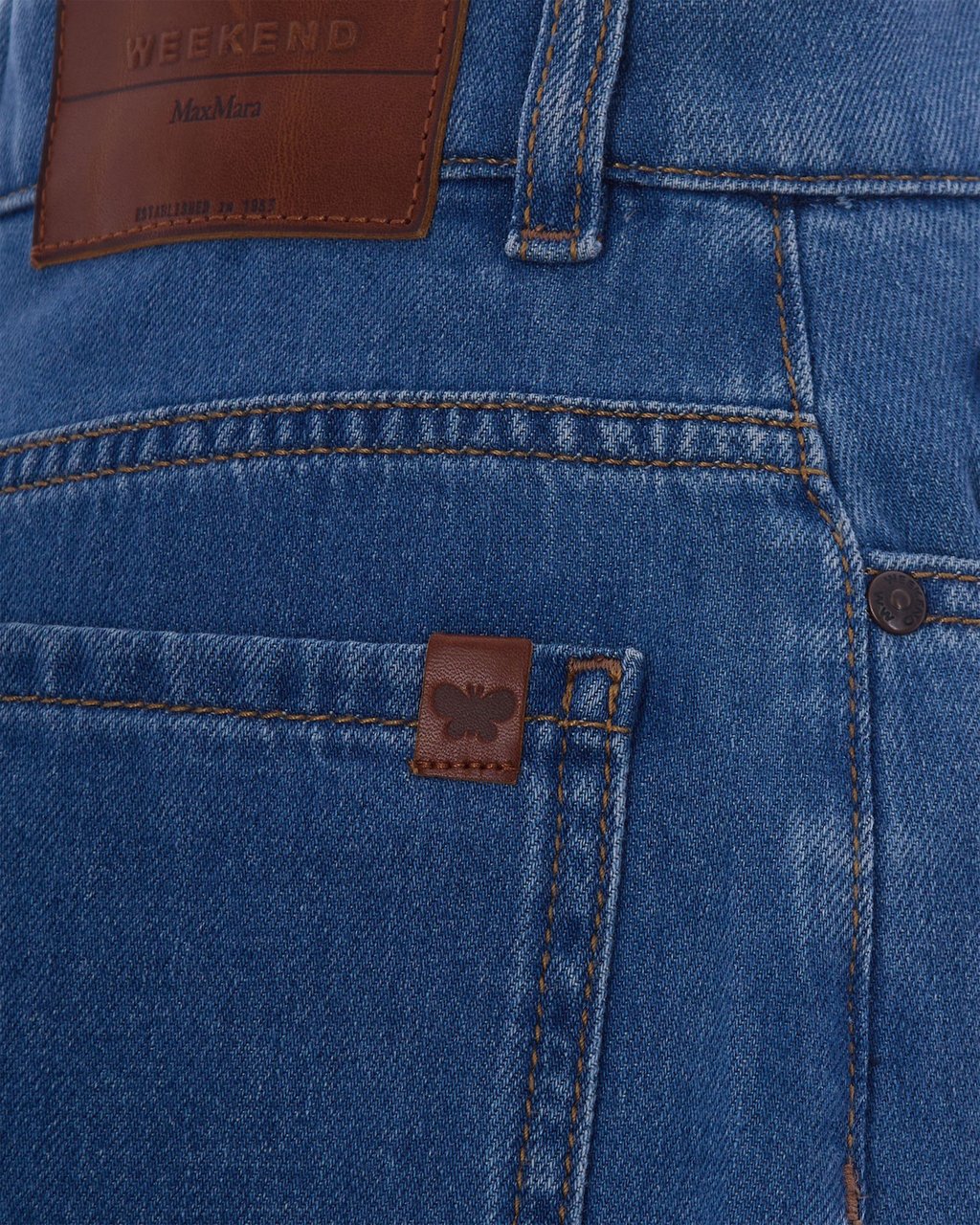 Max Mara Jeans Blue Blauw