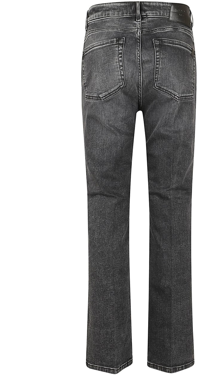 Max Mara WEEKEND MAX MARA DENIM ZOLFO/INDACO CO/PL MONOELASTICO IN TRAMA Zwart