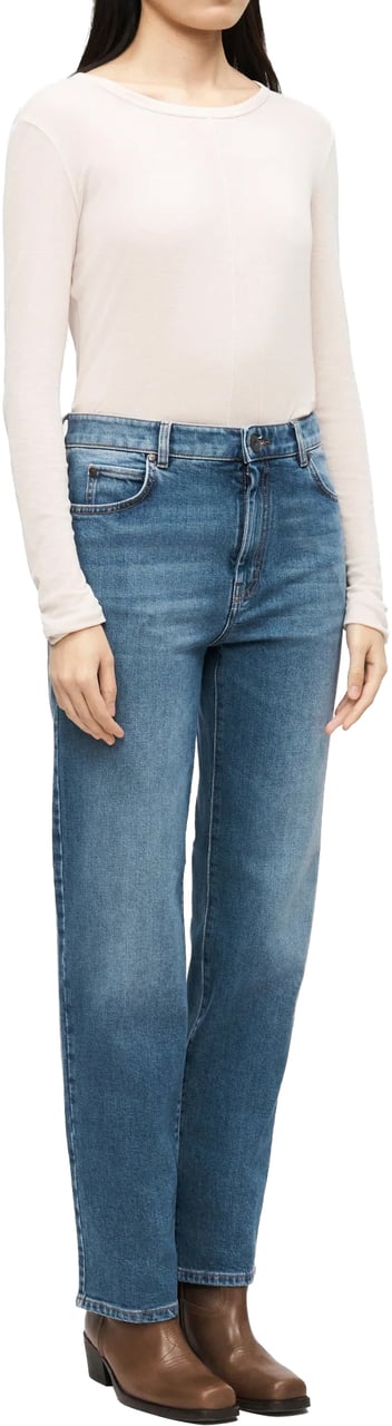 Max Mara Jeans Blu Medio Vintage Blauw