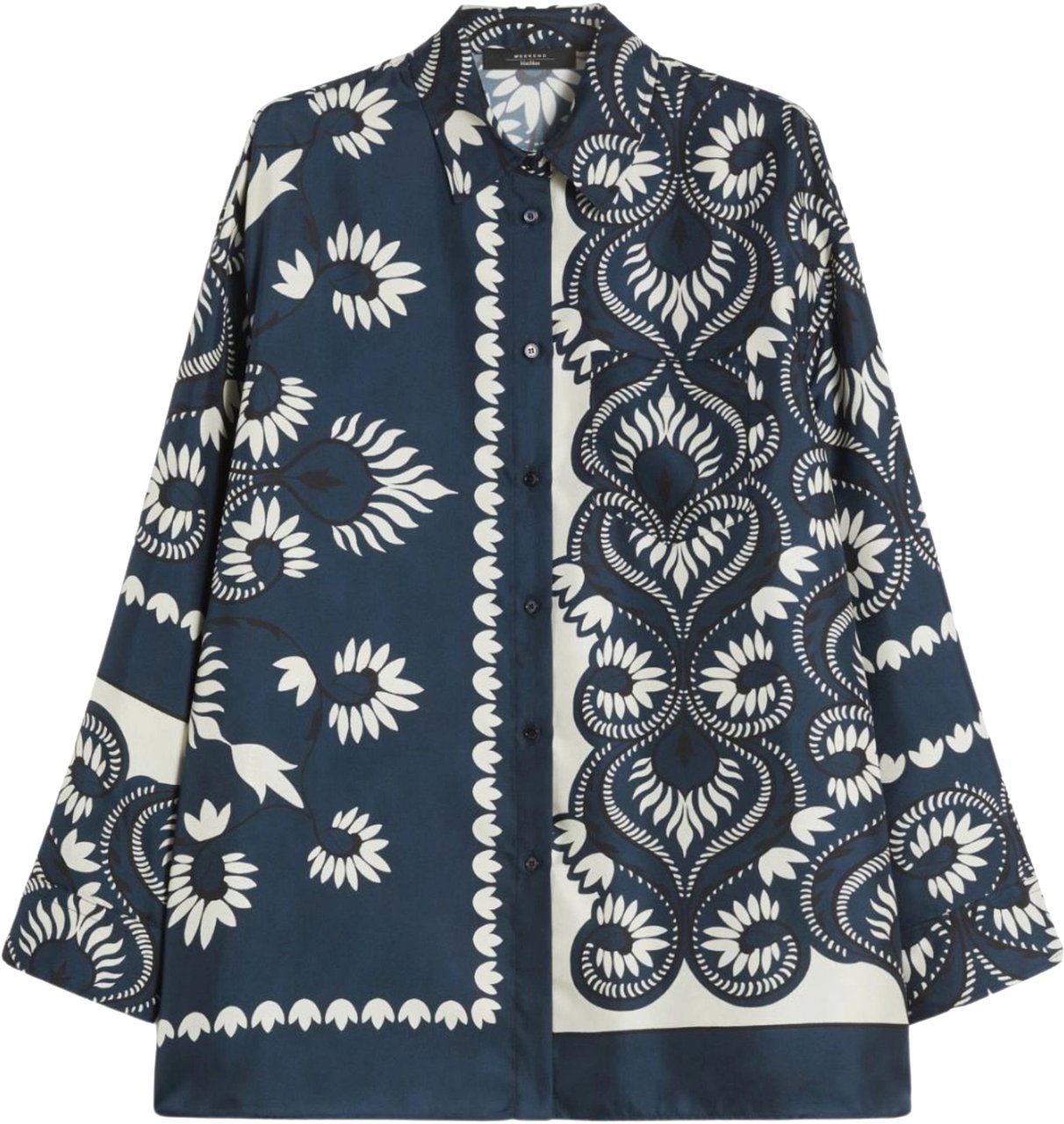 Max Mara Max Mara Weekend Wkdlastra Blouses Donkerblauw 2615191011600 Blauw
