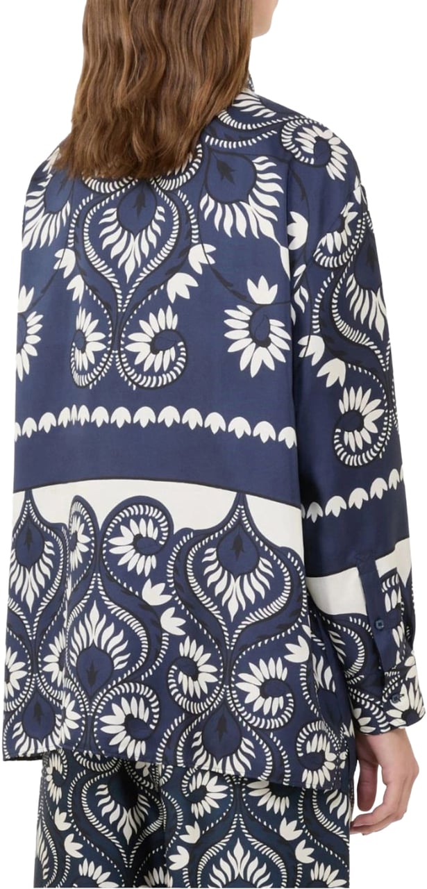 Max Mara Max Mara Weekend Wkdlastra Blouses Donkerblauw 2615191011600 Blauw