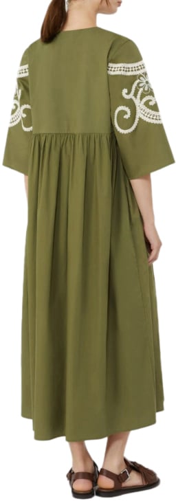 Max Mara Dresses Green Donkergroen