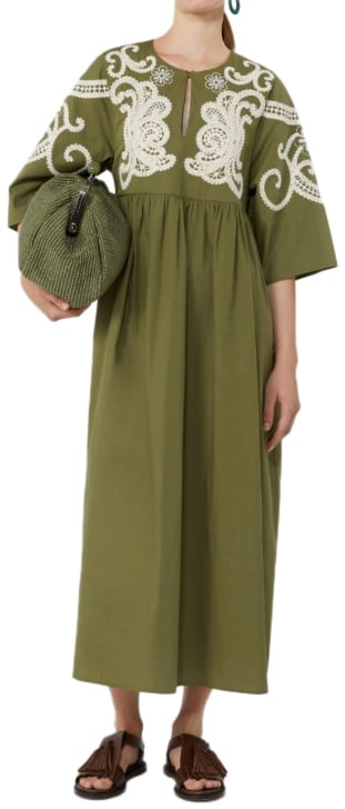 Max Mara Dresses Green Donkergroen