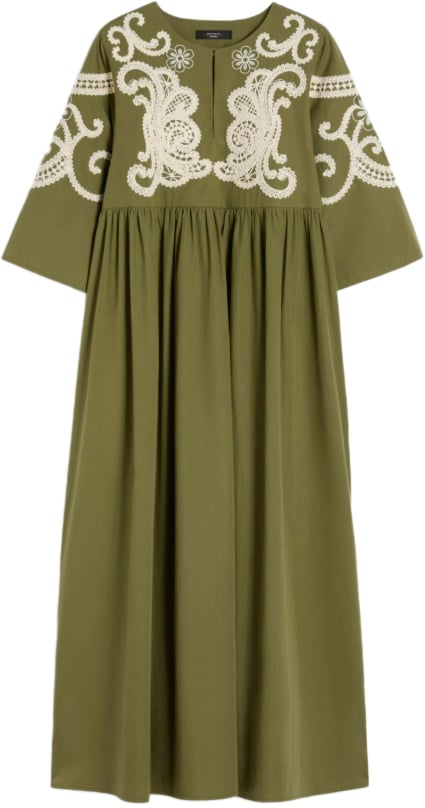 Max Mara Dresses Green Donkergroen