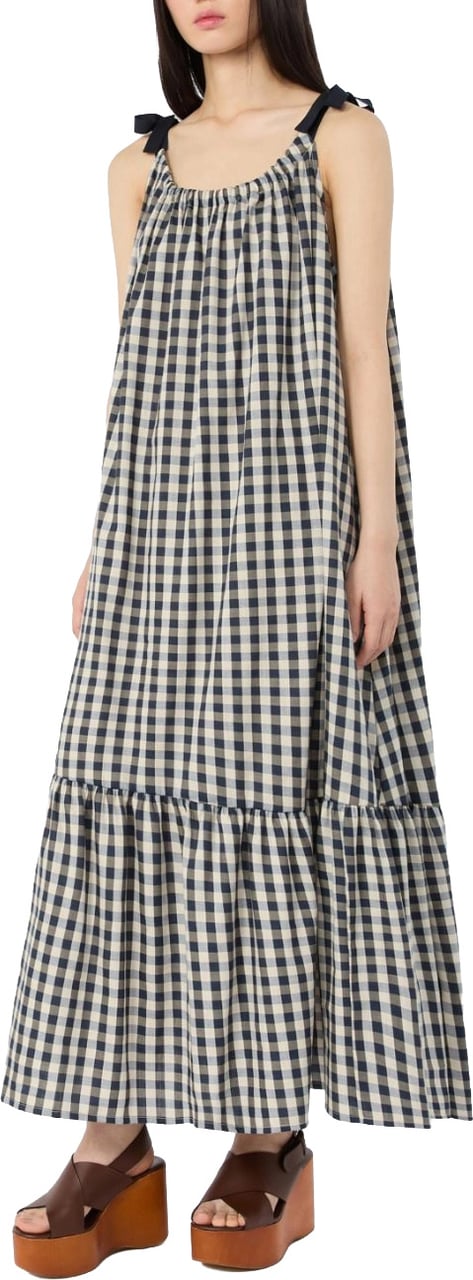 Max Mara Dresses Blu Vichy Navy