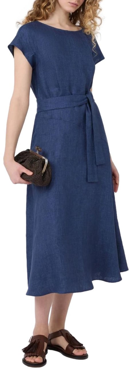 Max Mara Dresses Blu Blauw