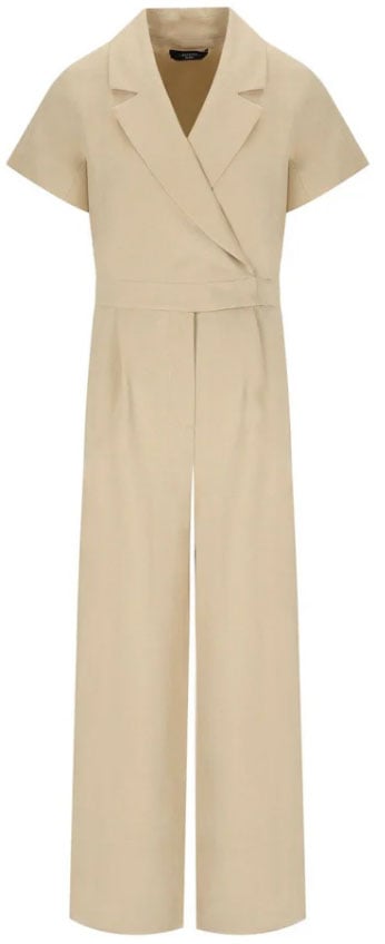 Max Mara Trousers Beige Wit