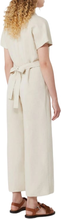 Max Mara Trousers Beige Wit