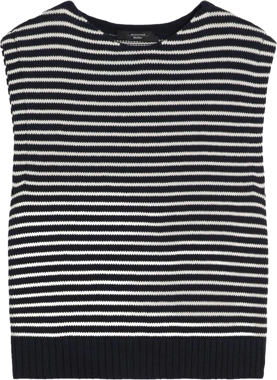 Max Mara Jackets Blu Riga Piccola Navy
