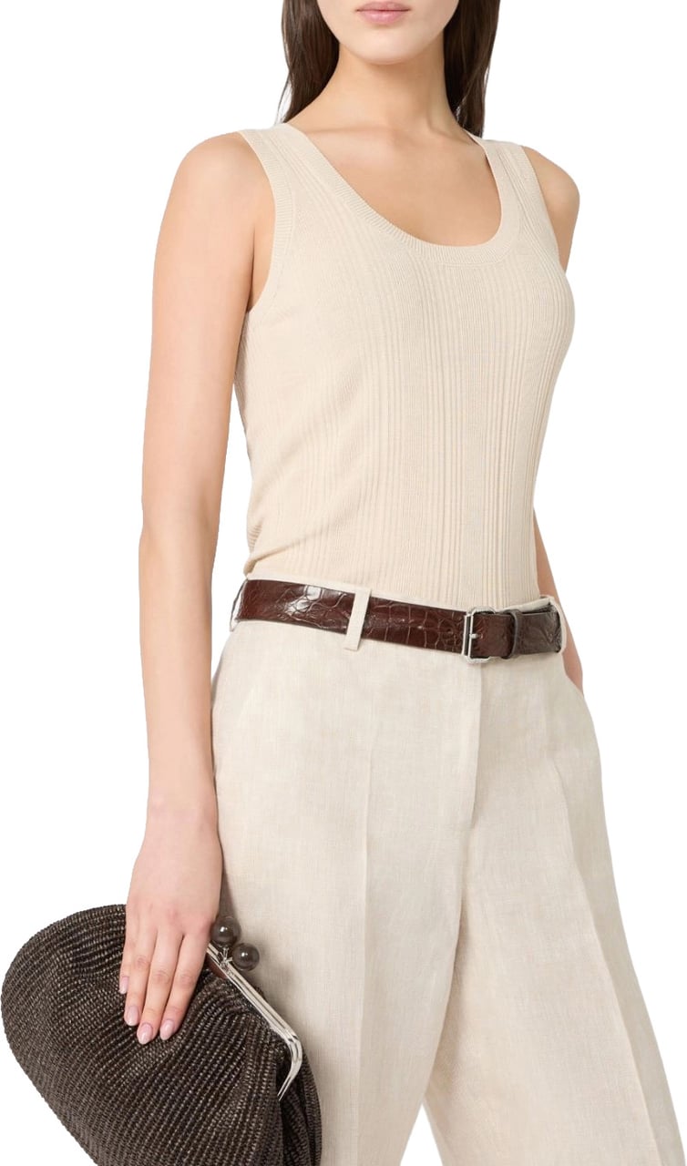 Max Mara T-Shirts And Polos Beige Beige