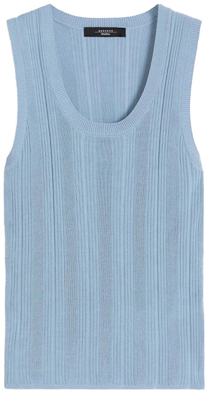 Max Mara T-Shirts And Polos Azzurro Lichtblauw