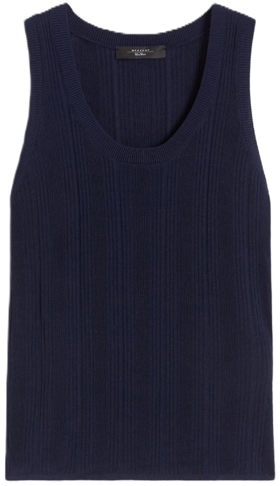 Max Mara T-Shirts And Polos Blu Navy