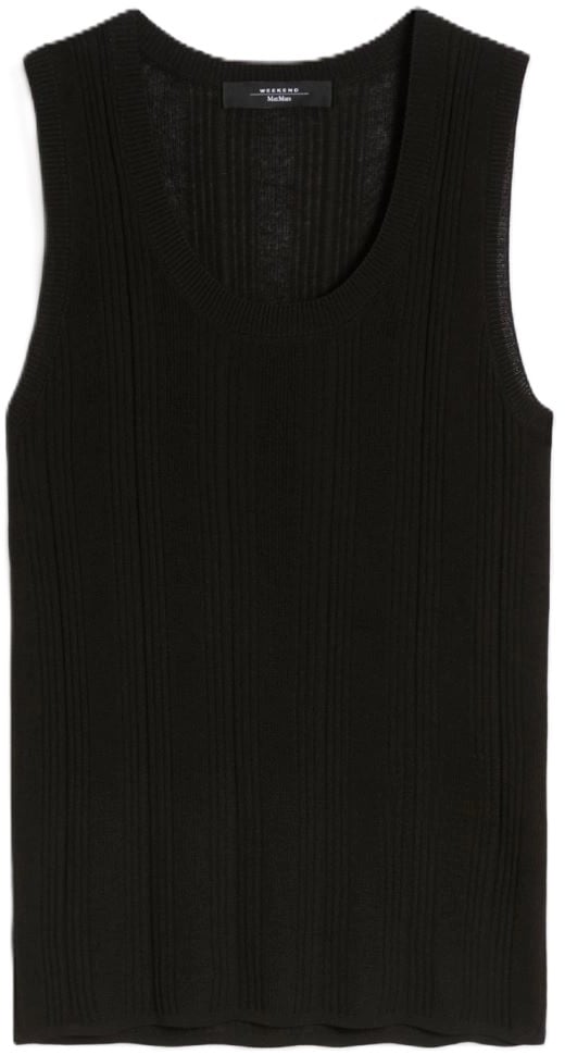 Max Mara T-Shirts And Polos Nero Zwart