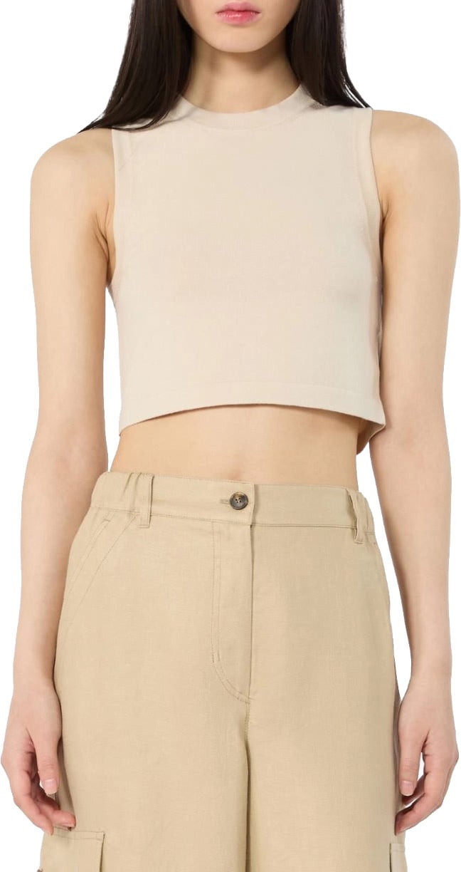 Max Mara Sweaters Sabbia Unito Beige