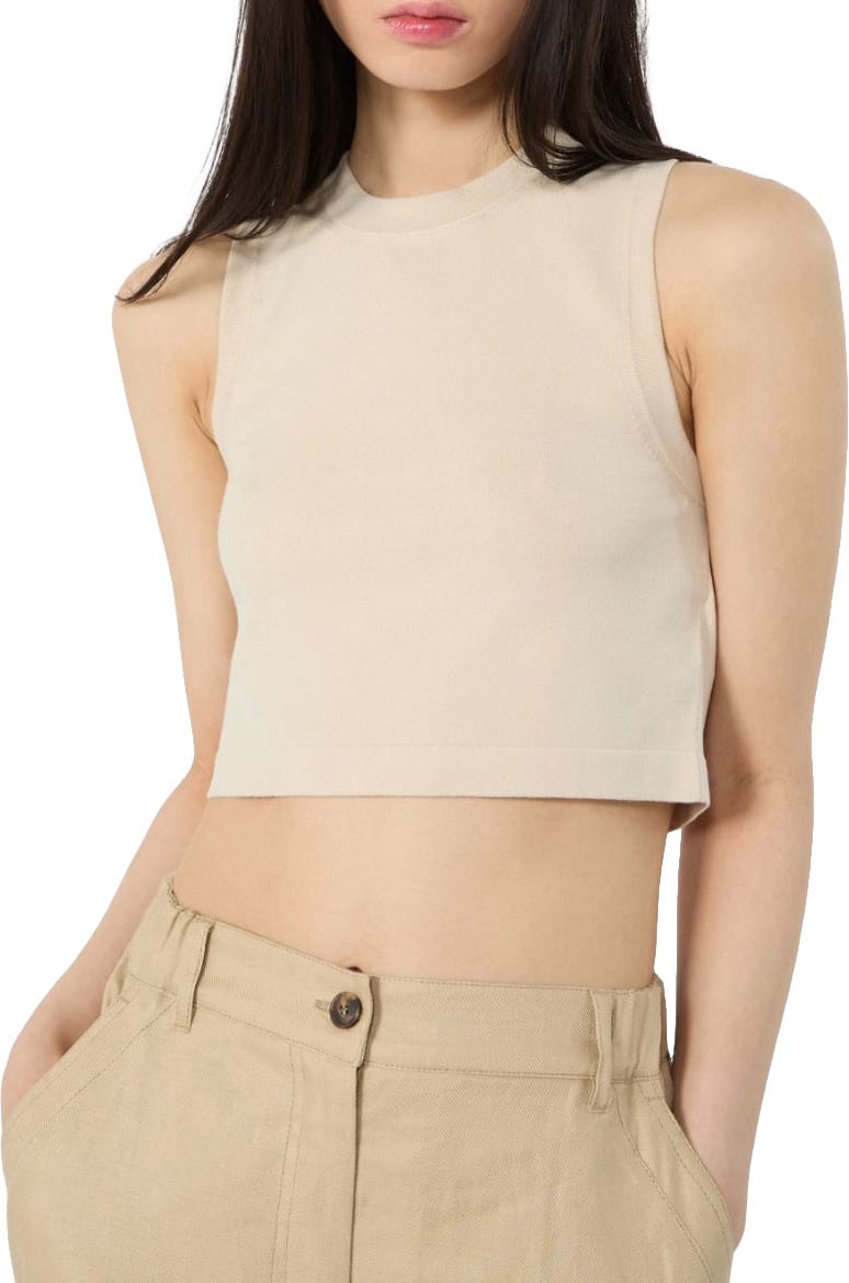 Max Mara Sweaters Sabbia Unito Beige