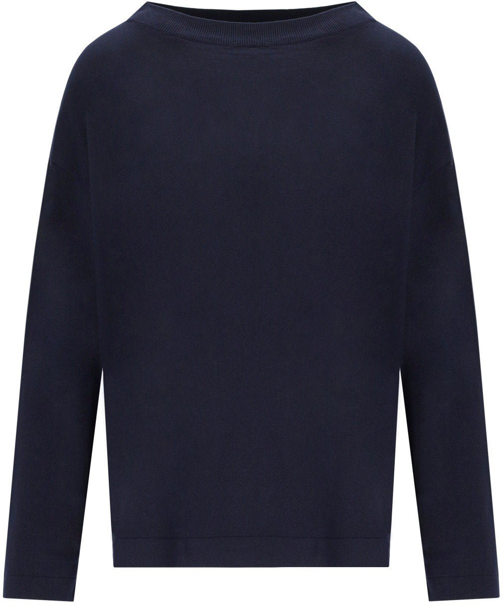 MAX MARA WEEKEND LEPRE PULLOVER Blauw