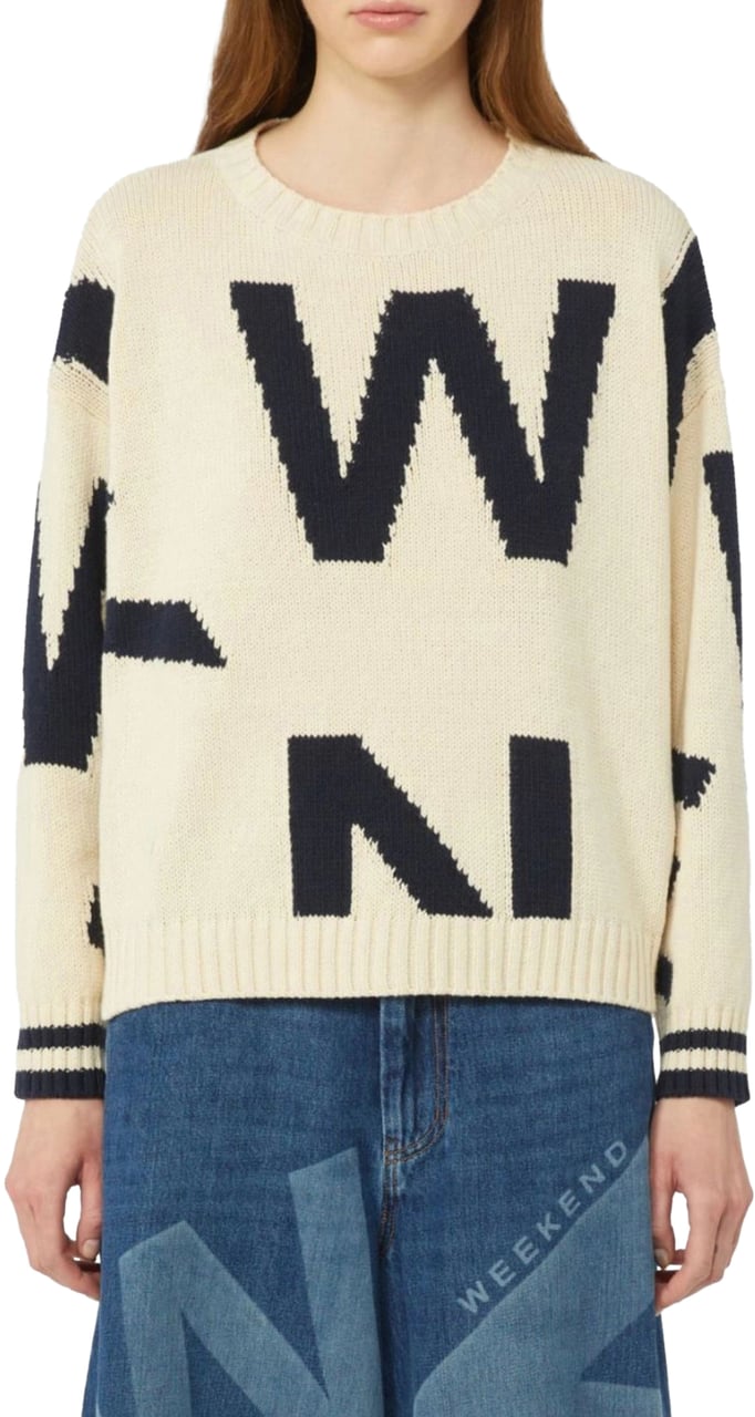 Max Mara Max Mara Weekend Wkdcelebre Truien Creme 2615361171600 Beige