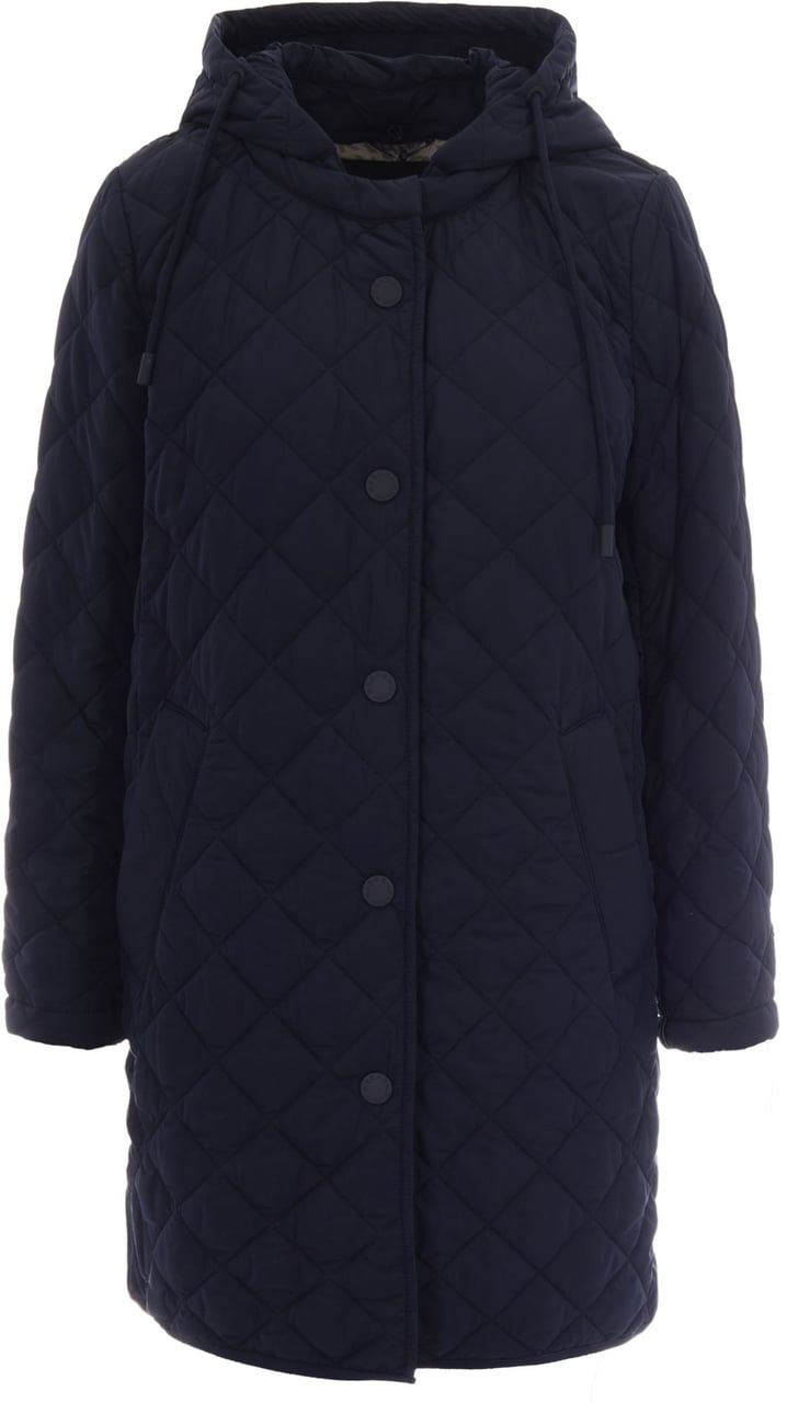 Max Mara Coats Blue Navy