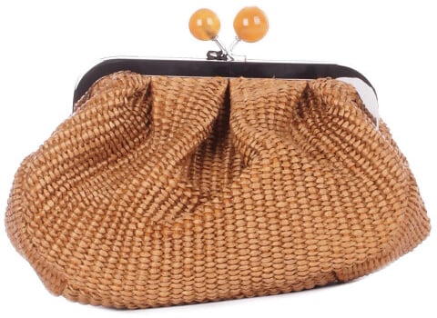 Max Mara Bags Leather Brown Bruin