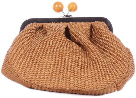 Max Mara Bags Leather Brown Bruin