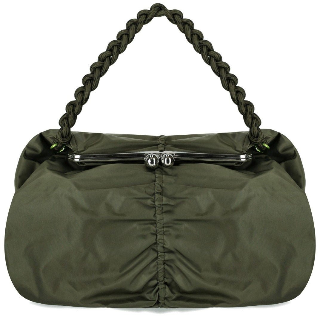 Max Mara MAX MARA WEEKEND PASTICCINO PESCHE EXTRA LARGE BAG Groen