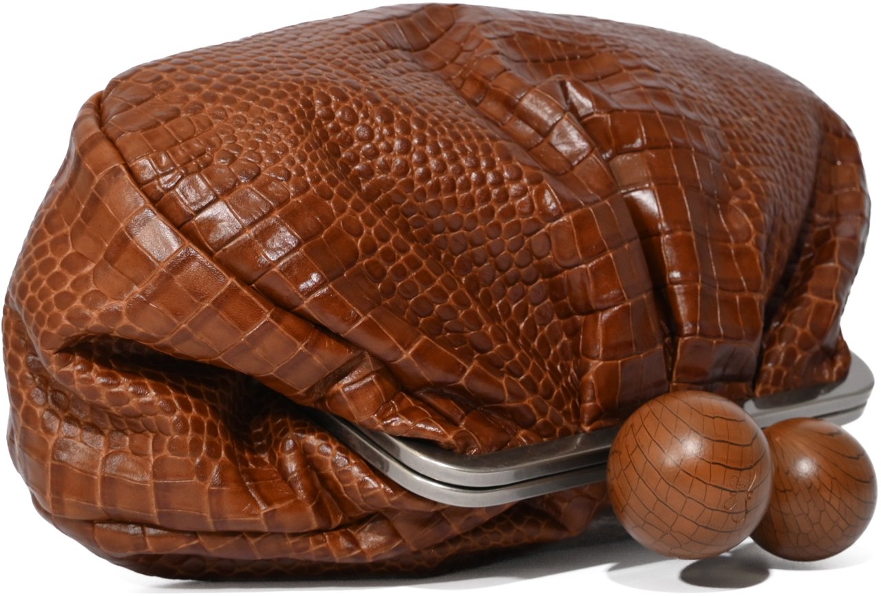 Max Mara Bags Rosso Marrone Roze