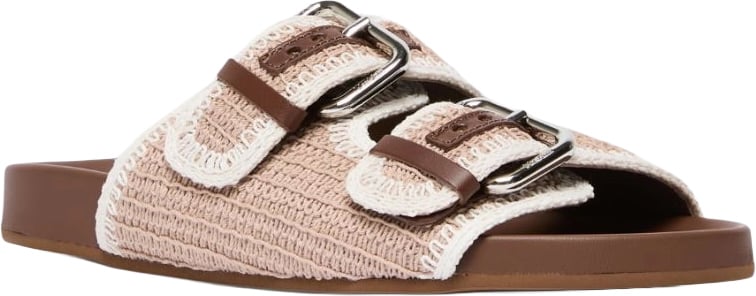 Max Mara Sandals Beige Beige