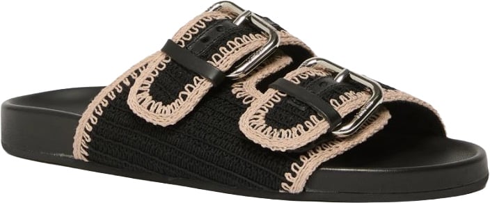 Max Mara Sandals Nero Zwart