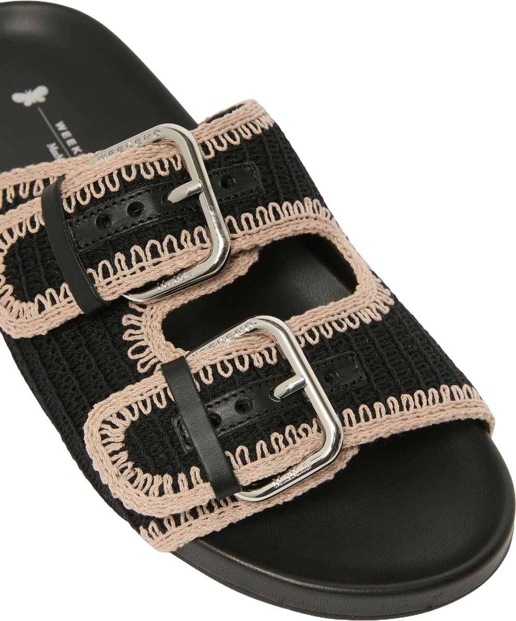 Max Mara Sandals Nero Zwart