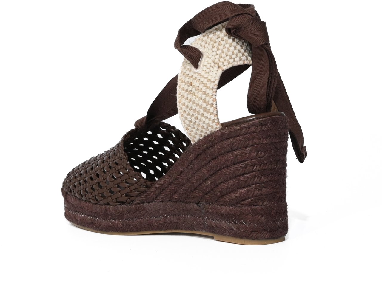 Max Mara With Heel Leather Brown Bruin