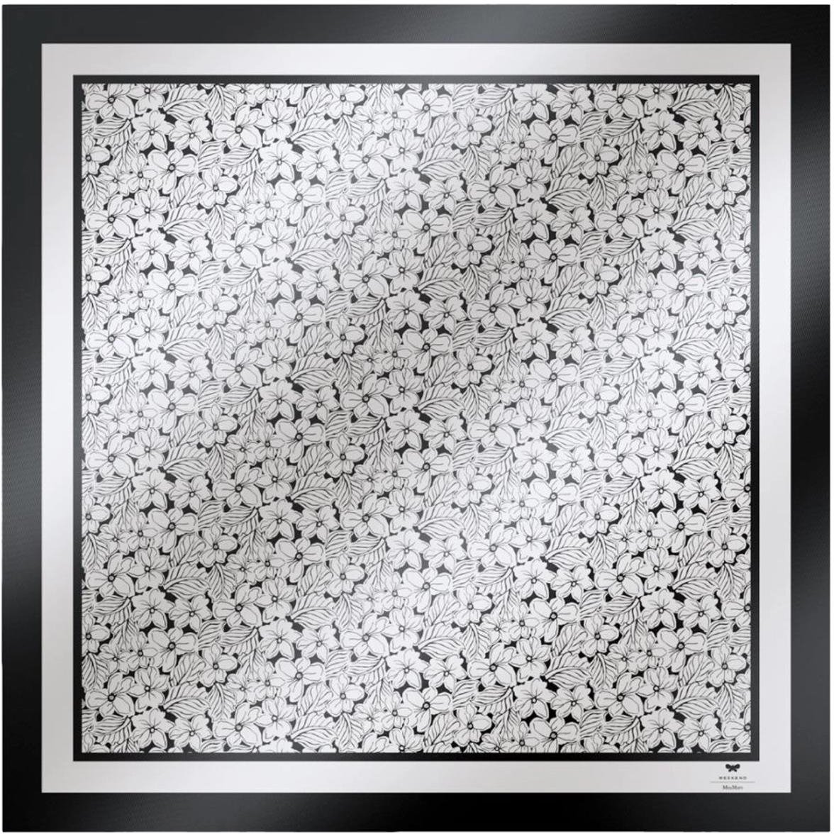 Max Mara Scarfs Bianco Ottico Hawaii Wit