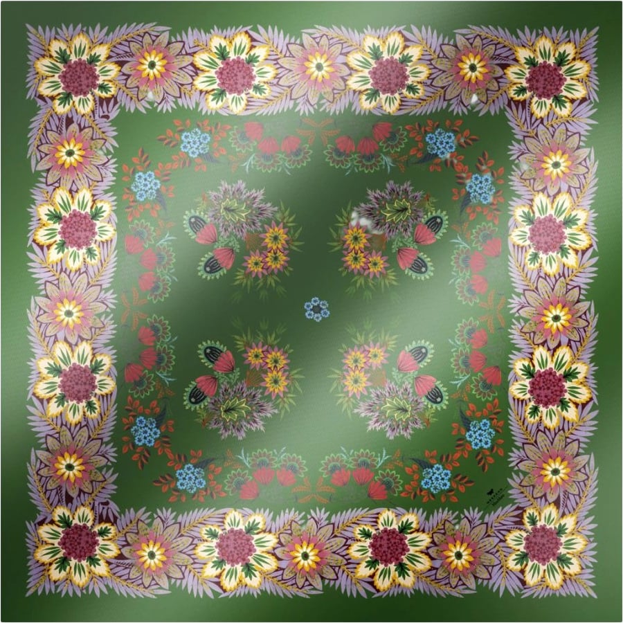 Max Mara Scarfs Verde Groen