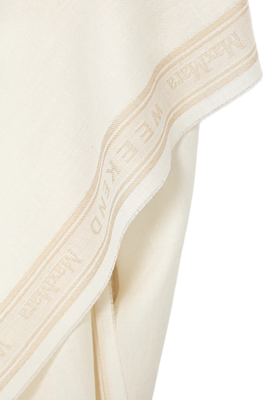 Max Mara Scarfs Bianco Avorio Wit