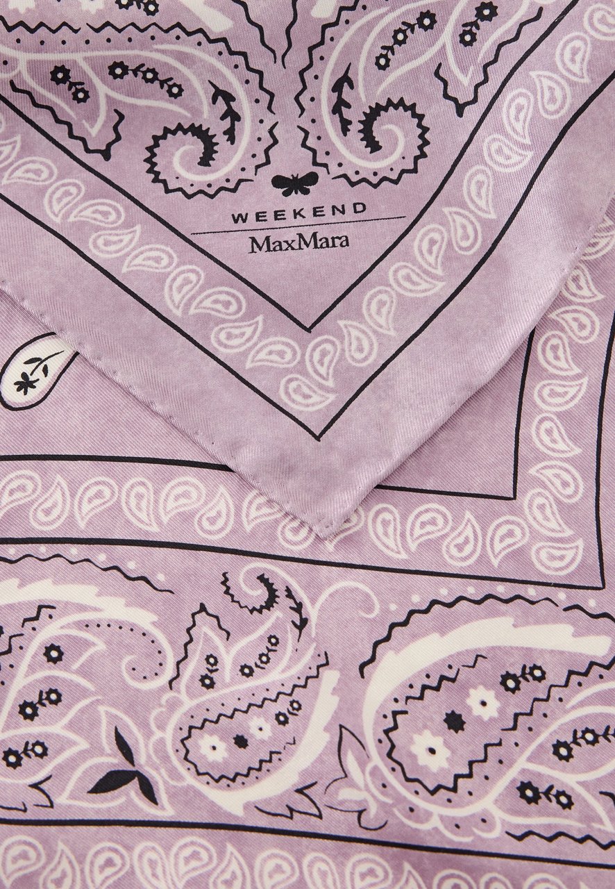Max Mara Scarfs Lilla Paars